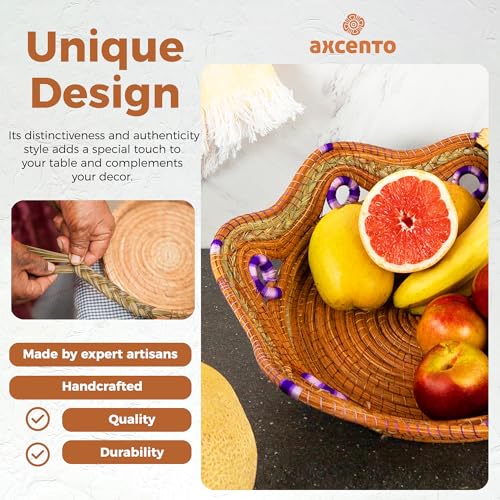 Ocoxal, Cesta para pan o fruta hecha de fibra de pino