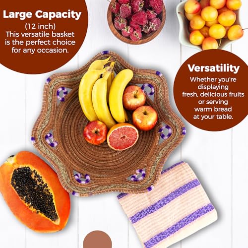 Ocoxal, Cesta para pan o fruta hecha de fibra de pino