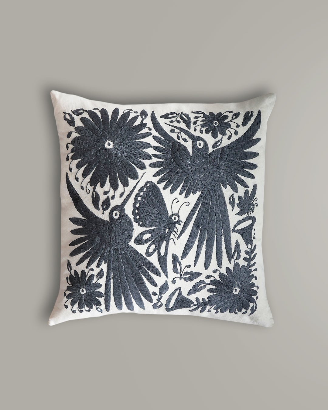 B’ospi - Funda para Cojín Gris Plomo