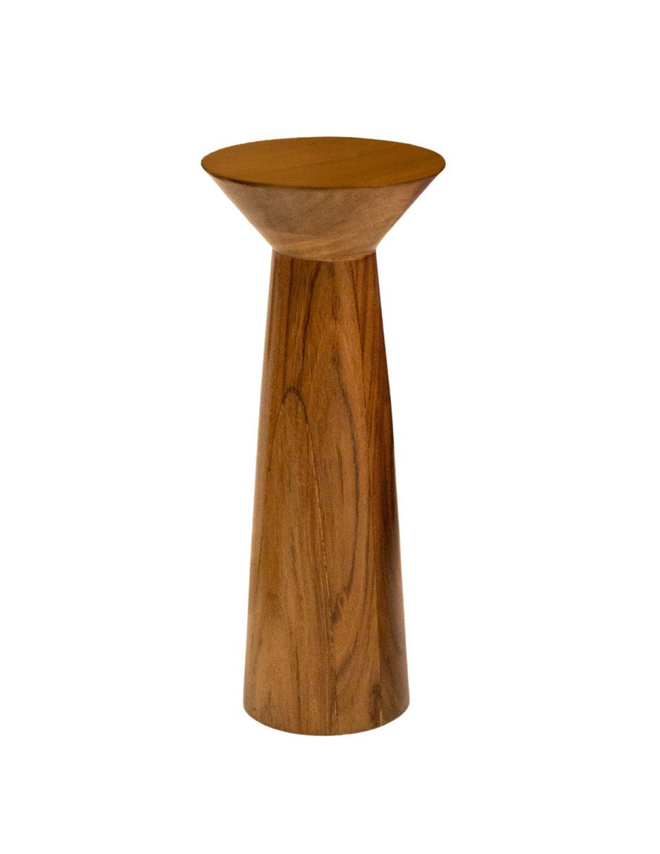 Juego de mesas laterales de madera parota Cuahui