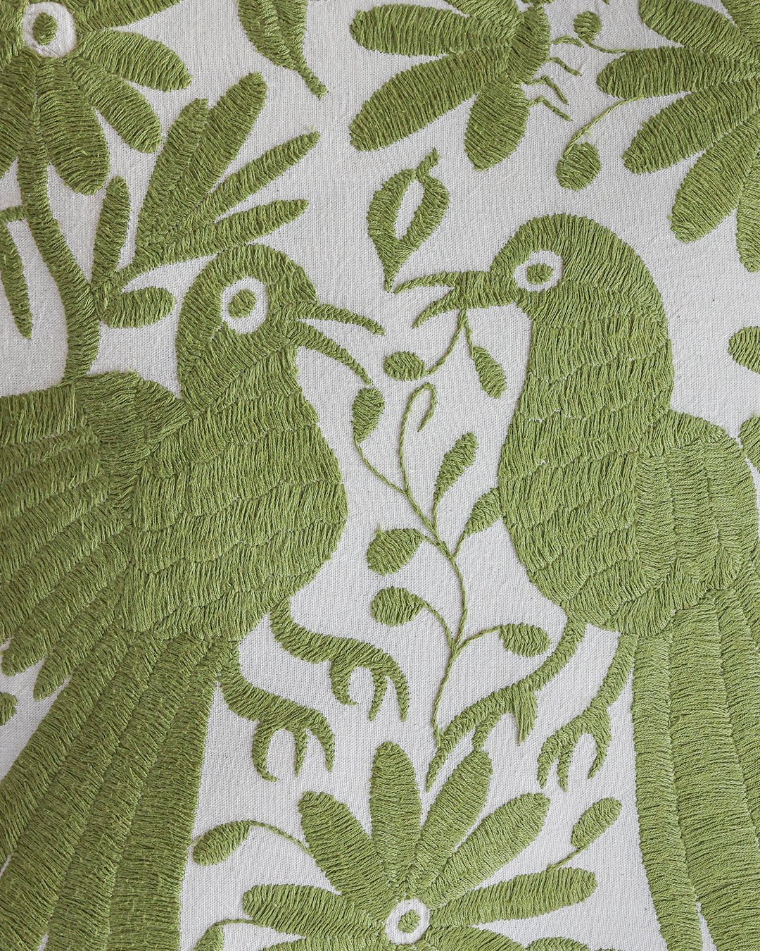 K’angi - Funda para Cojín Verde Claro