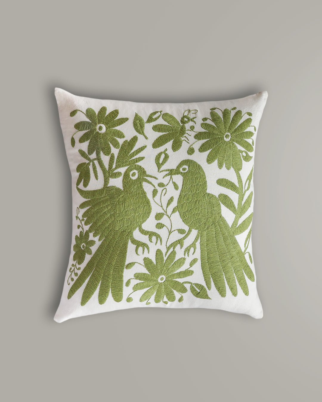 K’angi - Funda para Cojín Verde Claro