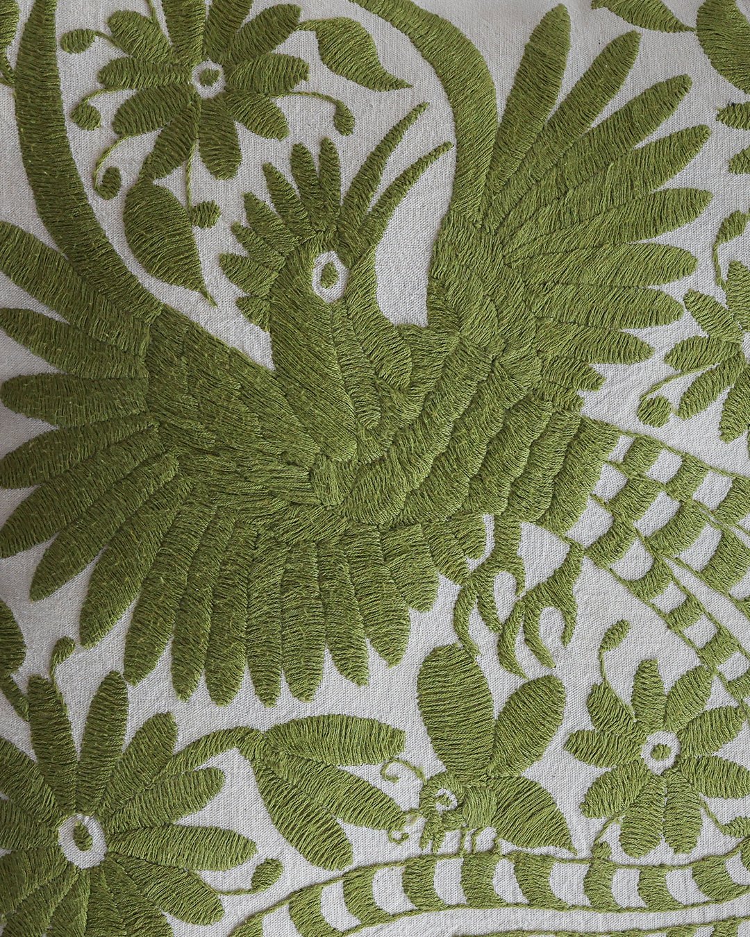 K’angi - Funda para Cojín Verde Claro