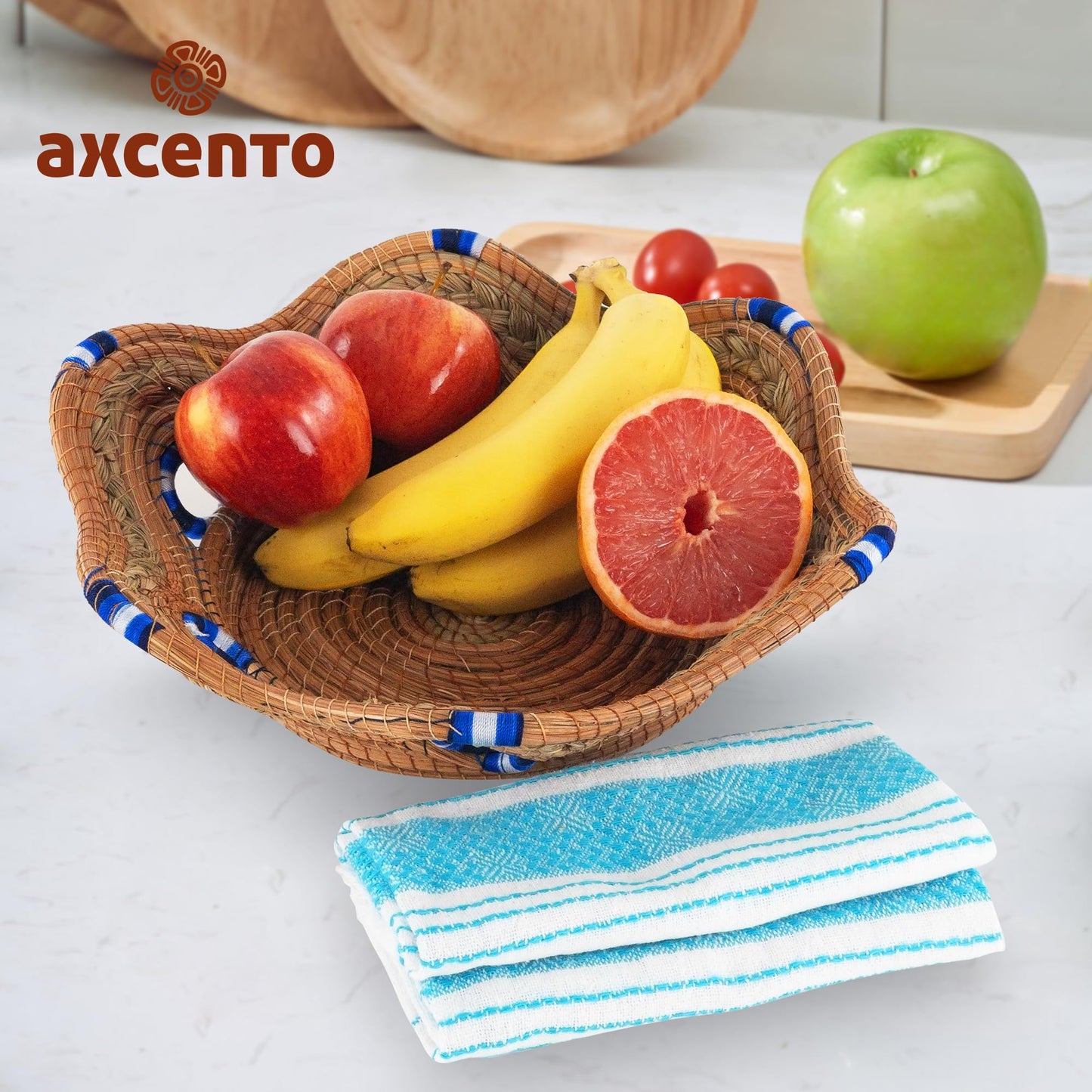 Ocoxal, Cesta para pan o fruta hecha de fibra de pino