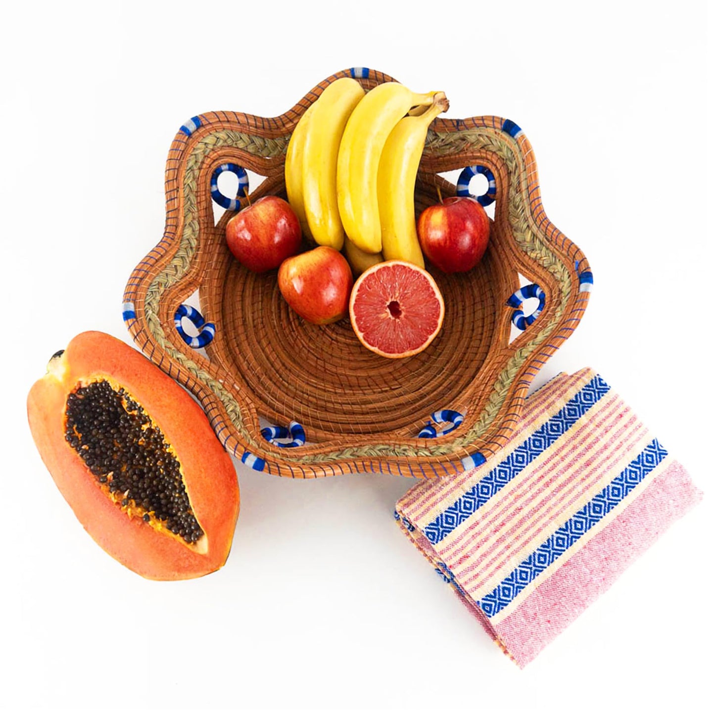 Ocoxal, Cesta para pan o fruta hecha de fibra de pino