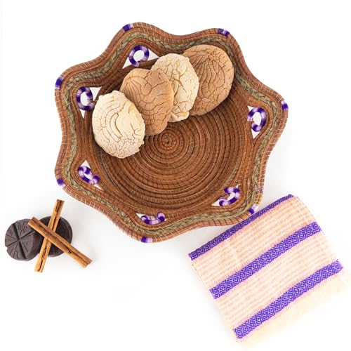 Ocoxal, Cesta para pan o fruta hecha de fibra de pino