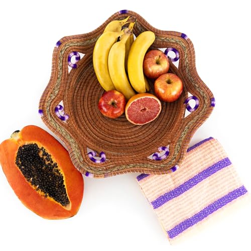 Ocoxal, Cesta para pan o fruta hecha de fibra de pino