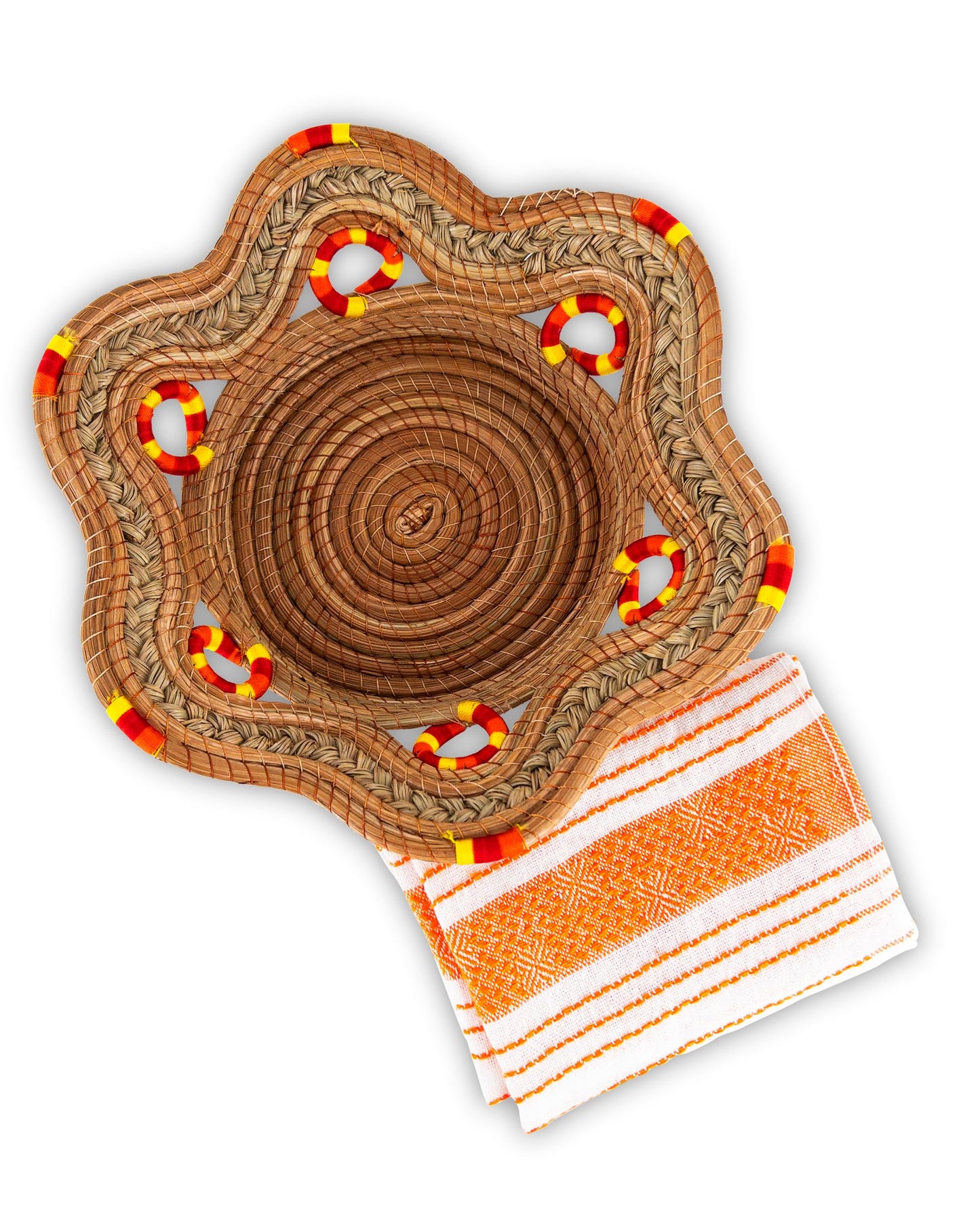 Ocoxal, Cesta para pan o fruta hecha de fibra de pino