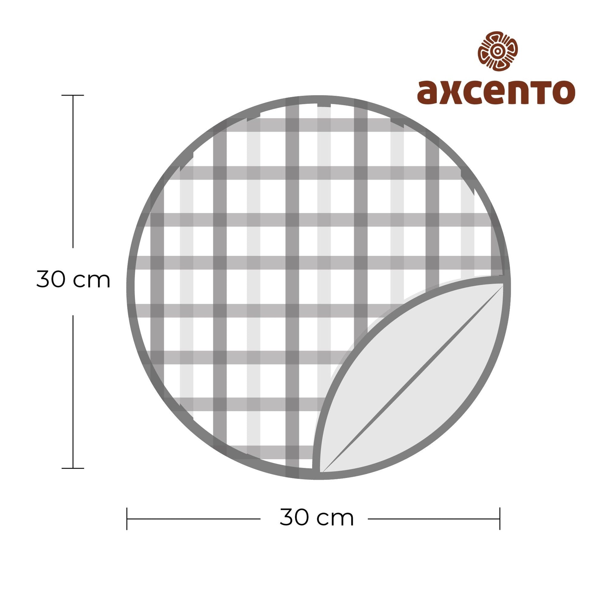 Tortillero para tortillas o pan XL - 30 cm diámetro, hecho de telar. - Axcento - México, Molcajetes y Puras cosas Bellas